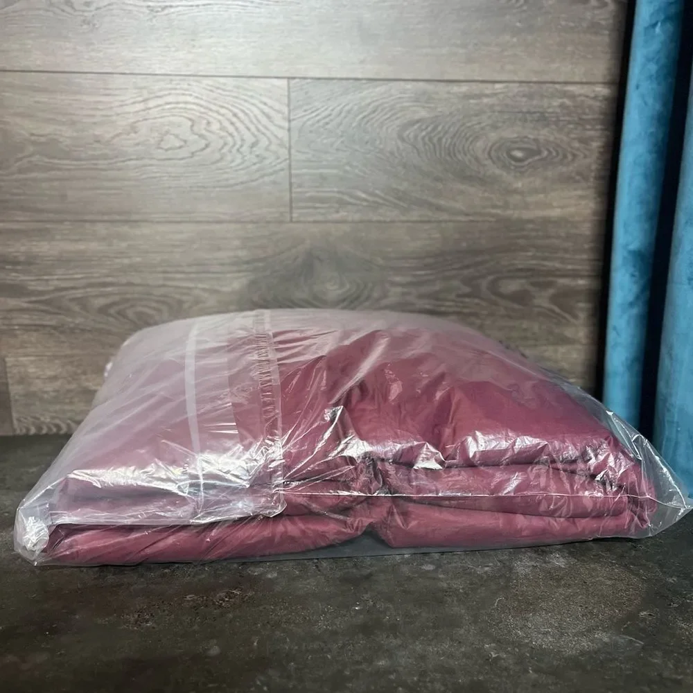 The Company Store LoftAIRE Down Alt Light Comforter in Merlot, Twin XL, NEW!